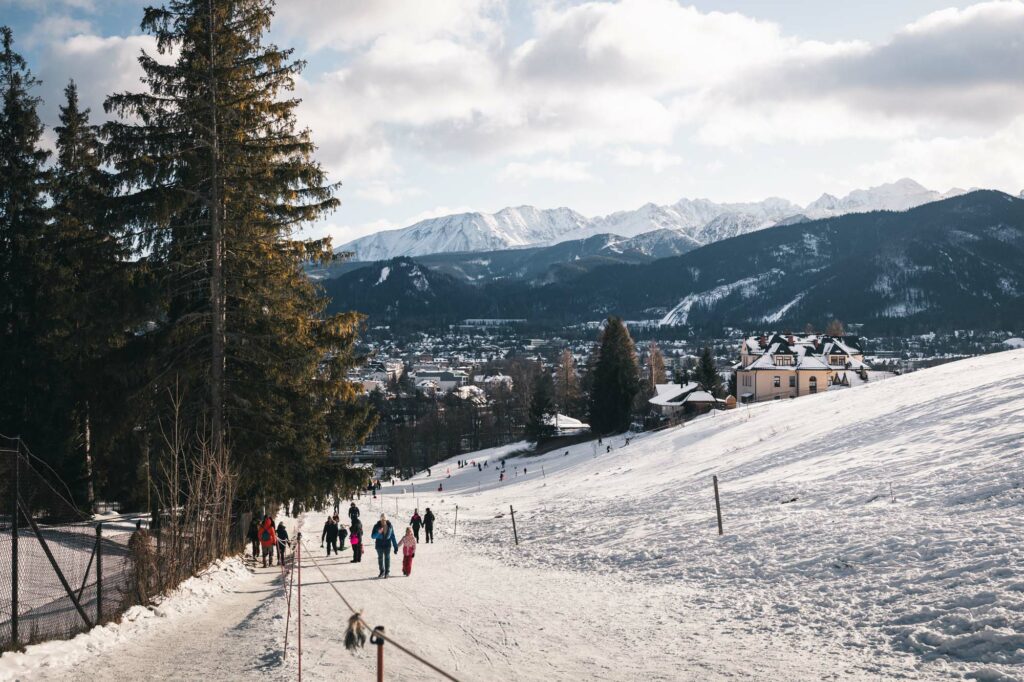 krajobraz górski, zakopane