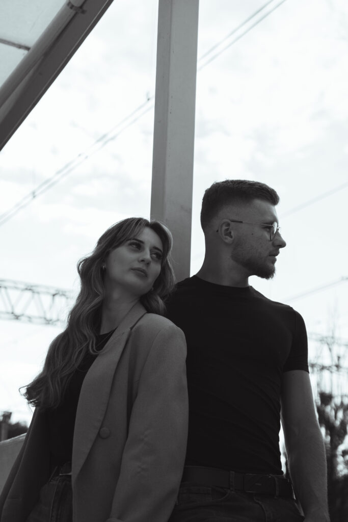 portret, fotografia portretowa, dworzec Skawina