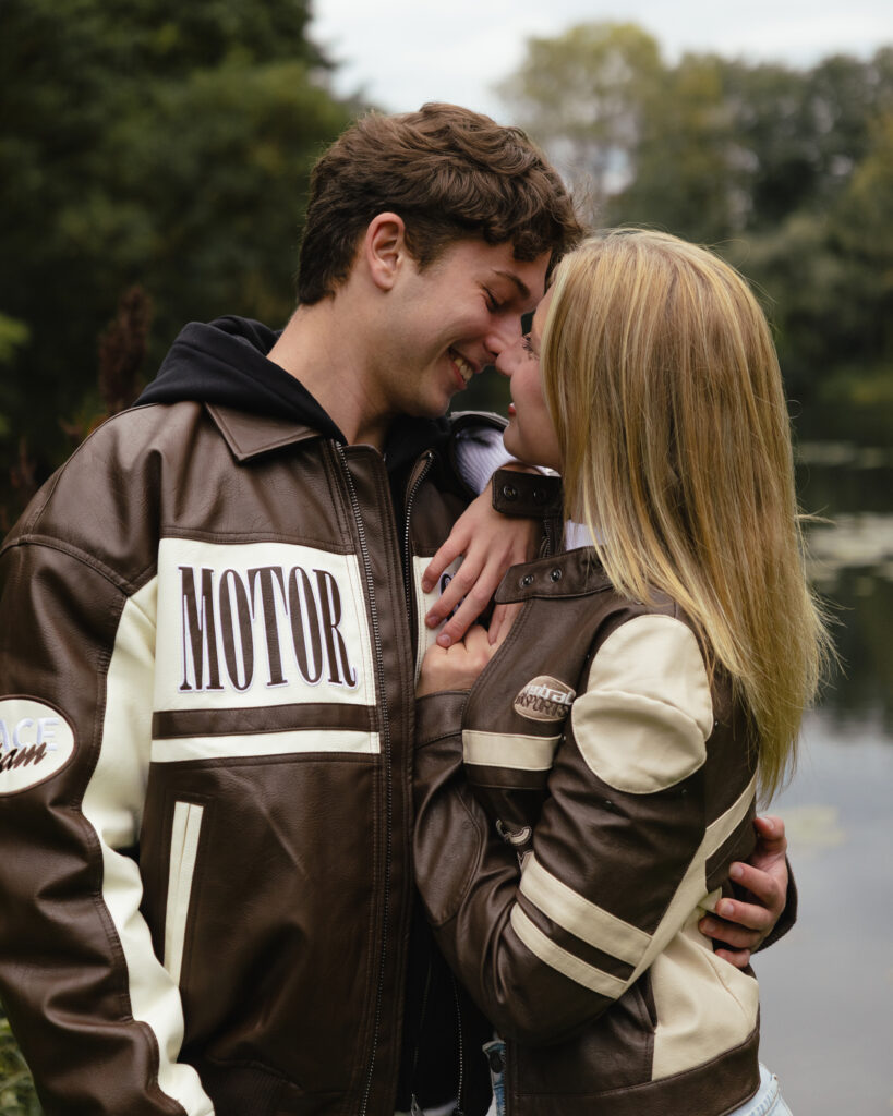 Sesja portretowa pary, miłość