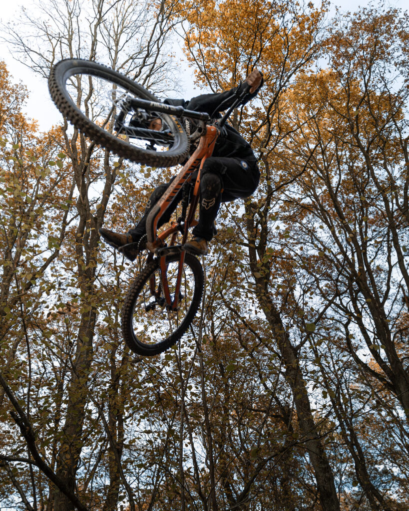 Ryzykowna fotografia, dirt jumping